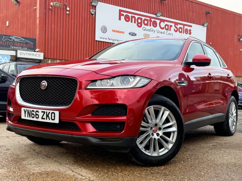 Jaguar F-Pace 2.0 D180 Portfolio Awd Euro 6 Ss Red