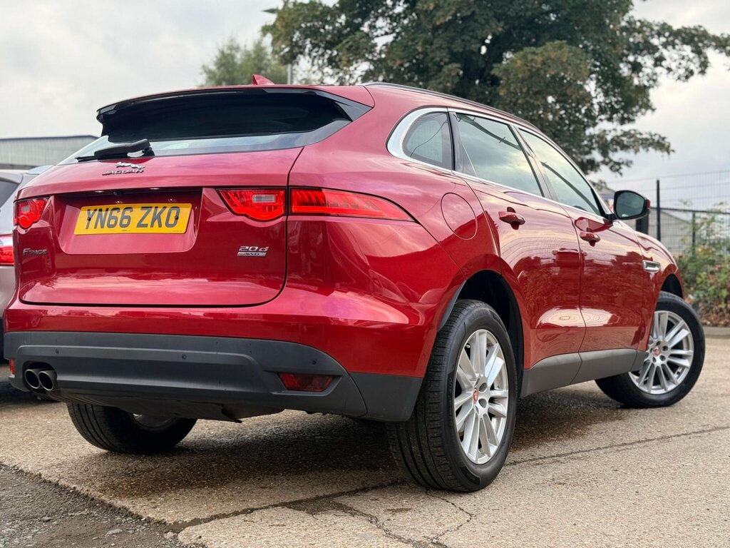 Jaguar F-Pace 2.0 D180 Portfolio Awd Euro 6 Ss Red #4