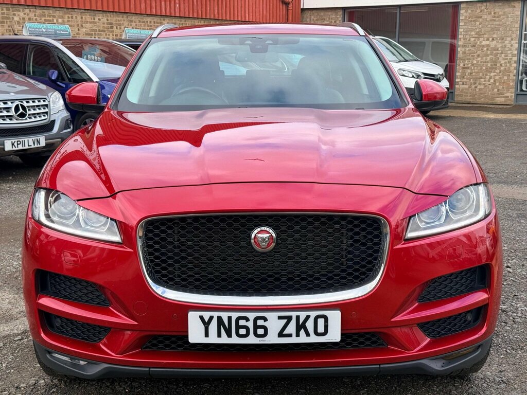 Jaguar F-Pace 2.0 D180 Portfolio Awd Euro 6 Ss Red #3