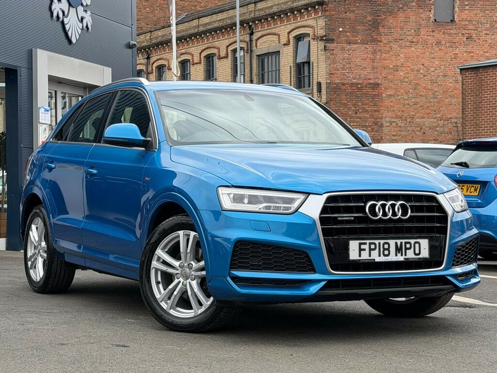 Audi Q3 Suv 2.0 Tdi S Line Edition S Tronic Quattro Euro 6 Blue