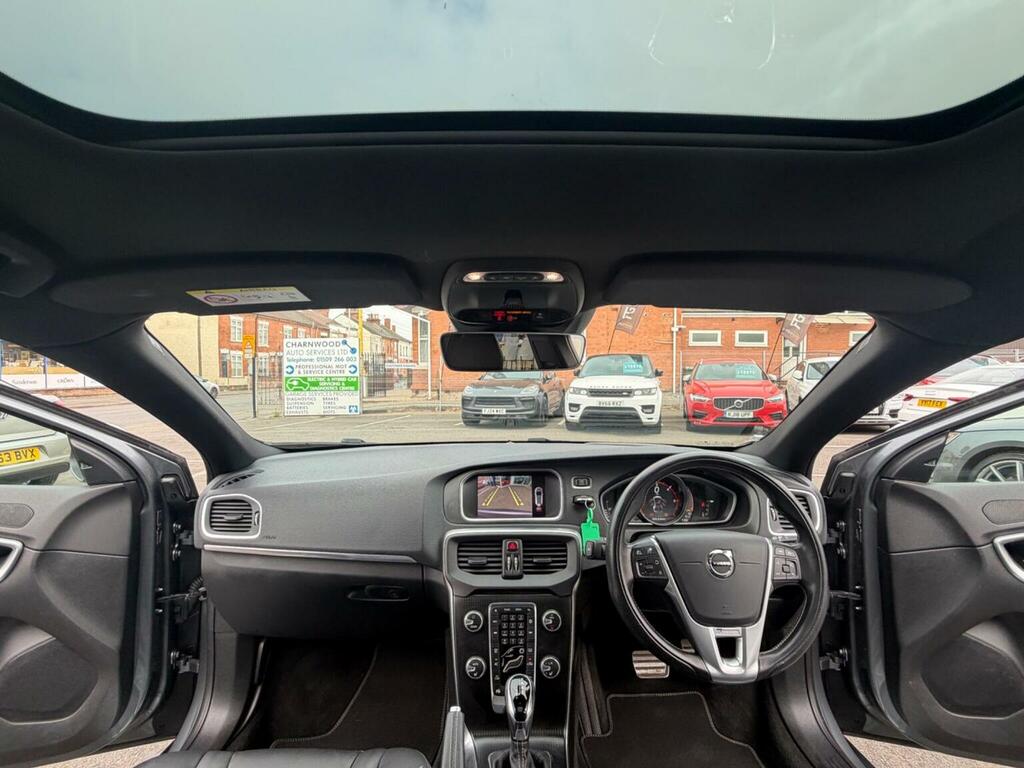 Volvo V40 Hatchback 2.0 D2 R-design Edition Euro 6 Ss KM19FDX Grey #4