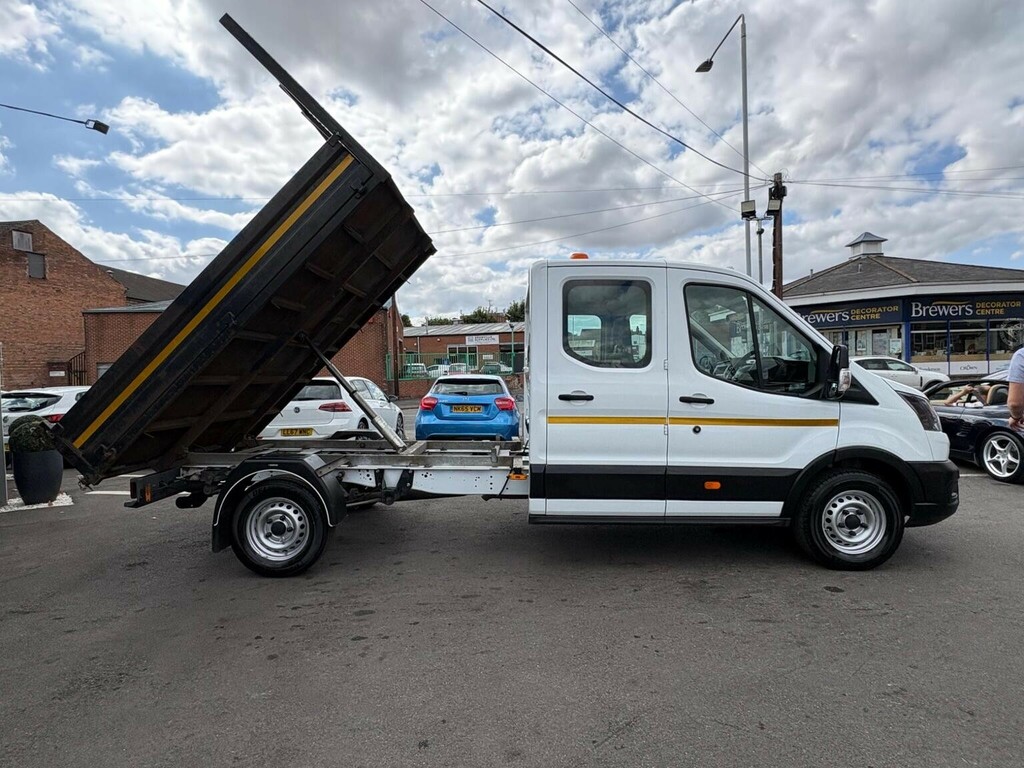 Ford Transit Custom Tipper 2.0 350 Ecoblue Leader Rwd L3 Euro 6 Ss WR23HWV White #6