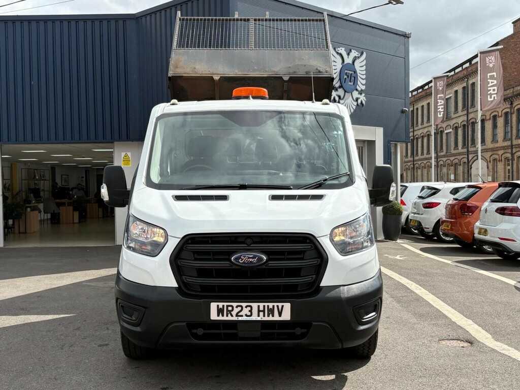 Ford Transit Custom Tipper 2.0 350 Ecoblue Leader Rwd L3 Euro 6 Ss WR23HWV White #3