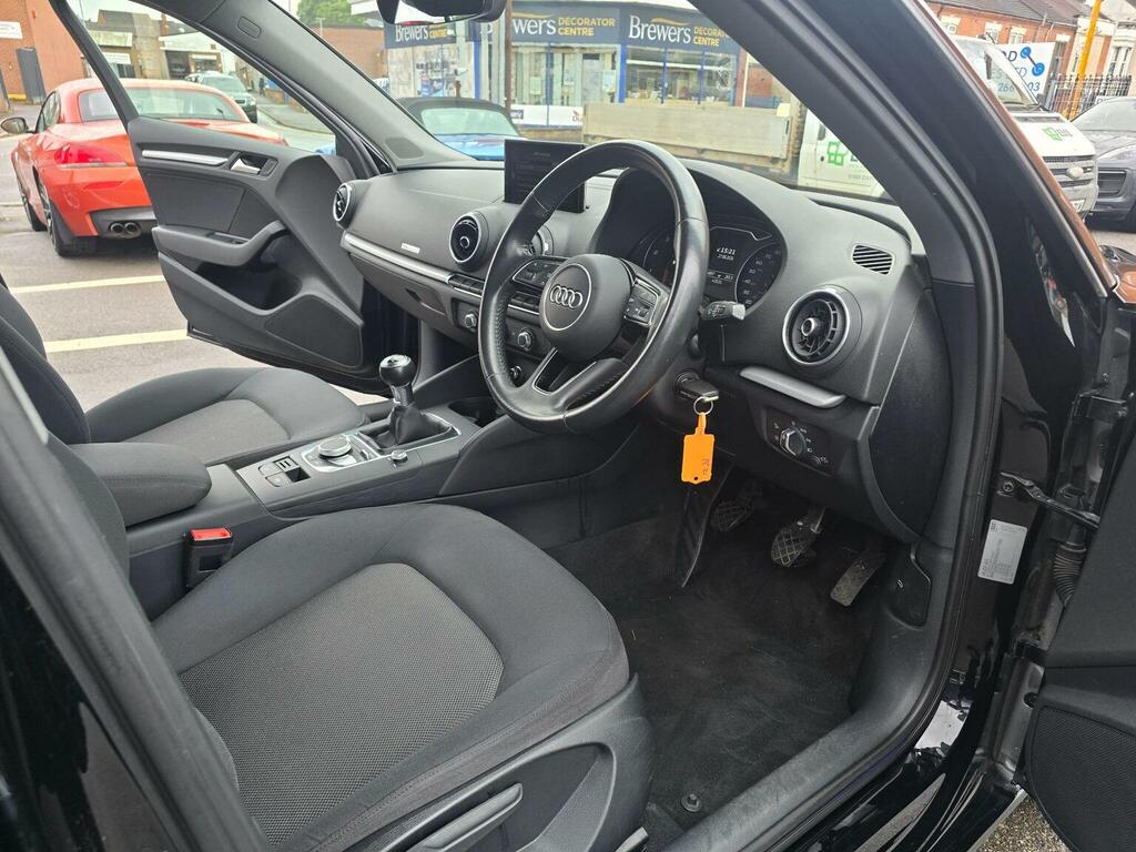 Audi A3 Hatchback 1.6 Tdi 30 Se Technik Sportback Euro 6 LT69EBN Black #3