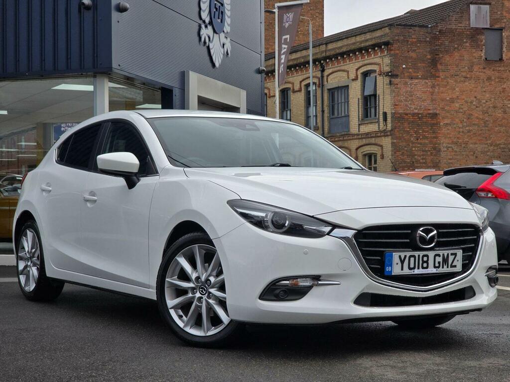 Mazda 3 Hatchback 2.0 Skyactiv-g Sport Nav Euro 6 Ss White