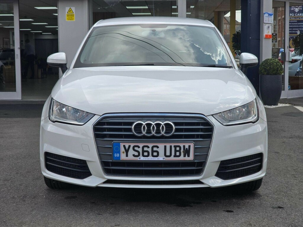 Audi A1 Hatchback 1.0 Tfsi Se Sportback Euro 6 Ss YS66UBW White #6