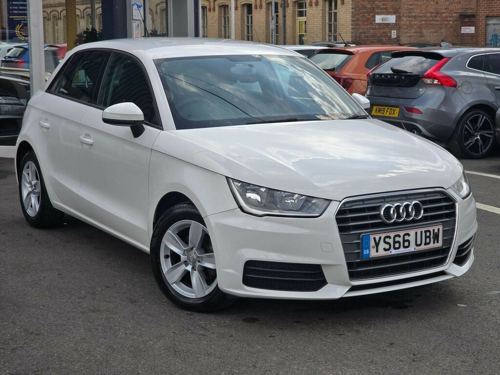 Audi A1 Hatchback 1.0 Tfsi Se Sportback Euro 6 Ss YS66UBW White #5