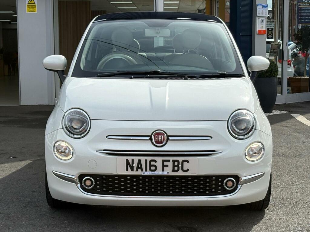 Fiat 500 1.2 Lounge Euro 6 Ss White #5