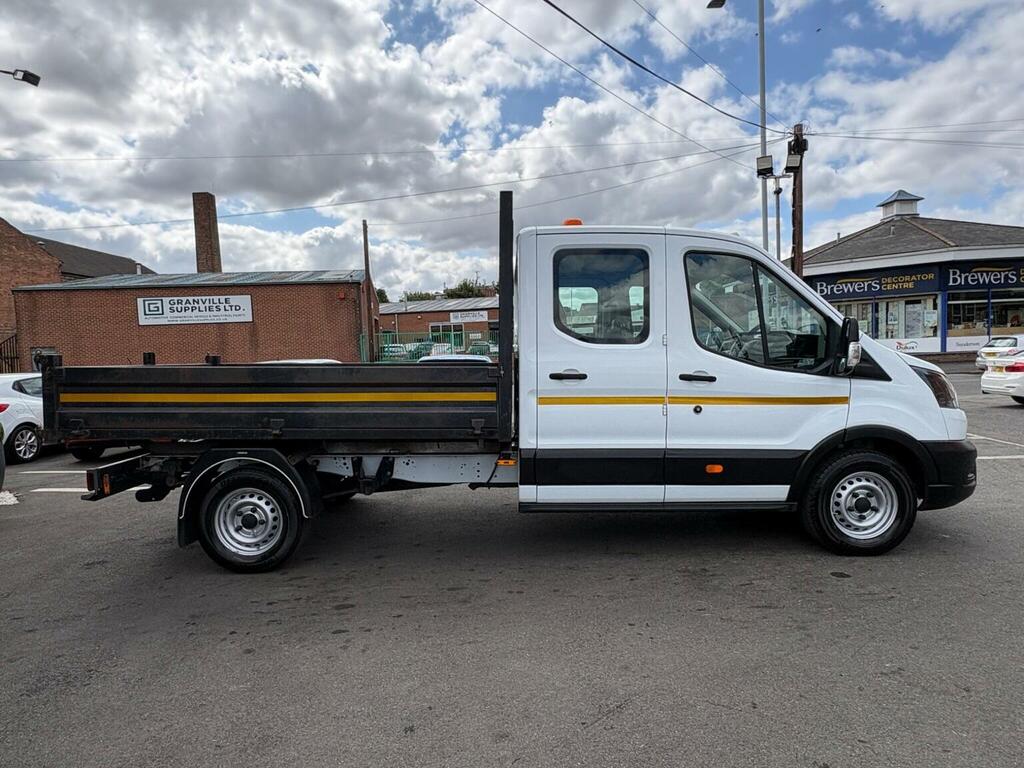 Ford Transit Custom Tipper 2.0 350 Ecoblue Leader Rwd L3 Euro 6 Ss WR23HWV White #5