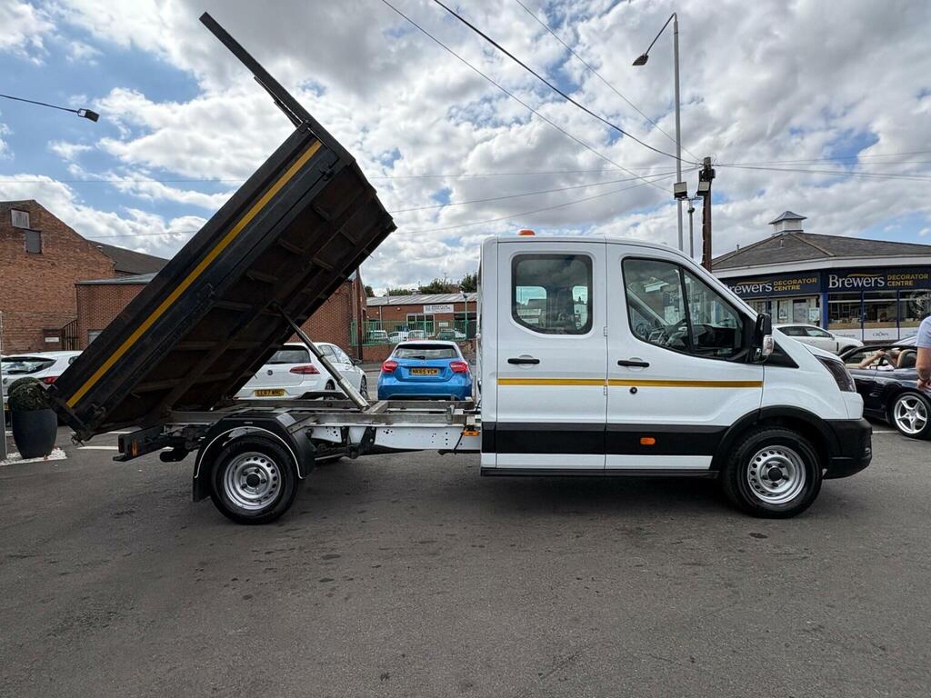 Ford Transit Custom Tipper 2.0 350 Ecoblue Leader Rwd L3 Euro 6 Ss WR23HWV White #6
