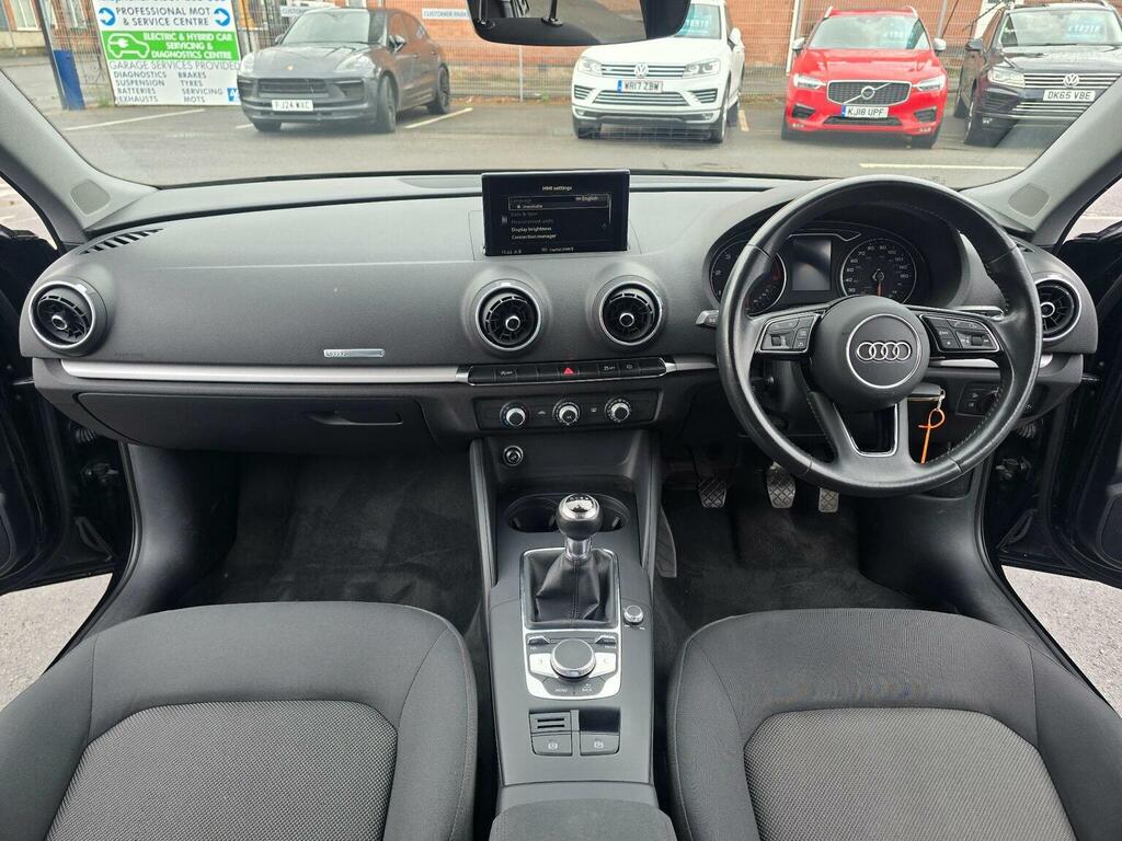 Audi A3 Hatchback 1.6 Tdi 30 Se Technik Sportback Euro 6 LT69EBN Black #2