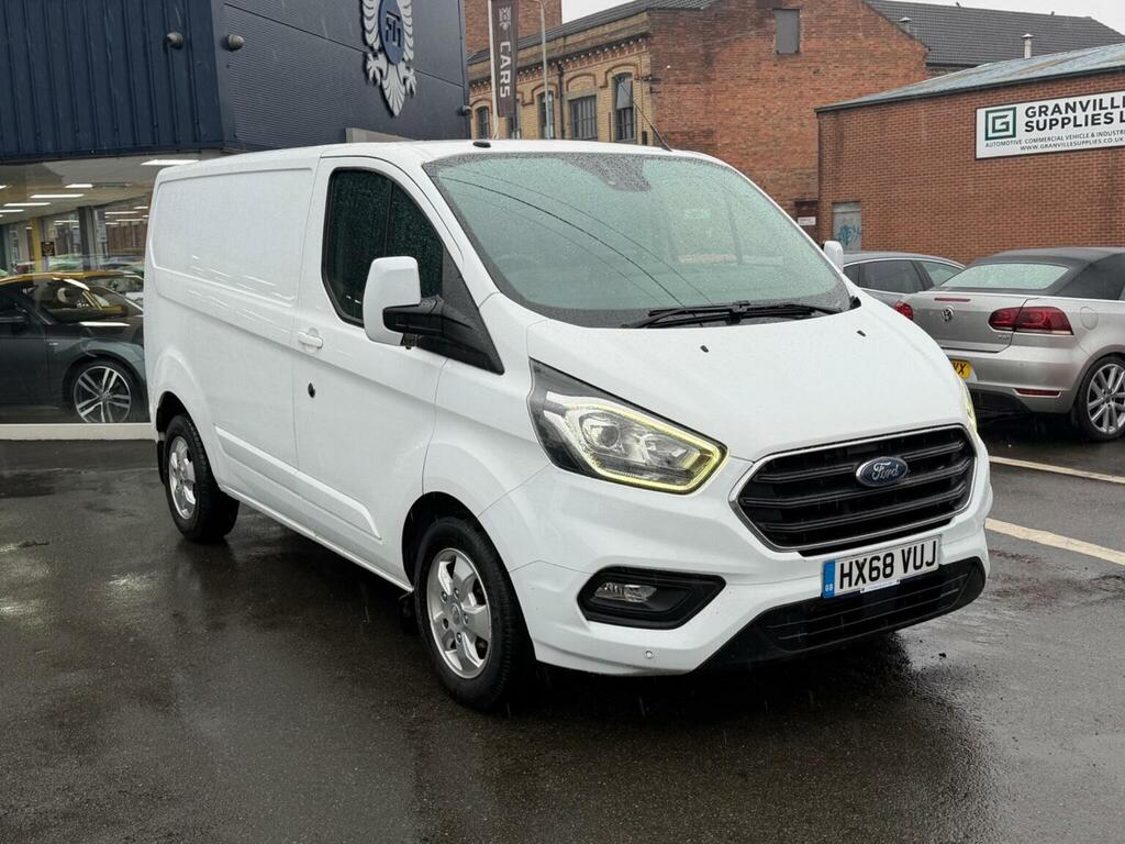 Ford Transit Custom Panel Van 2.0 280 Ecoblue Limited L1 H1 Euro 6 HX68VUJ White #4