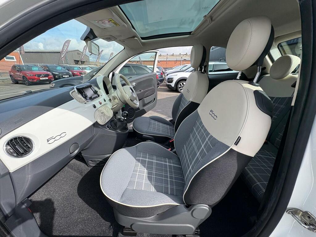 Fiat 500 1.2 Lounge Euro 6 Ss White #4