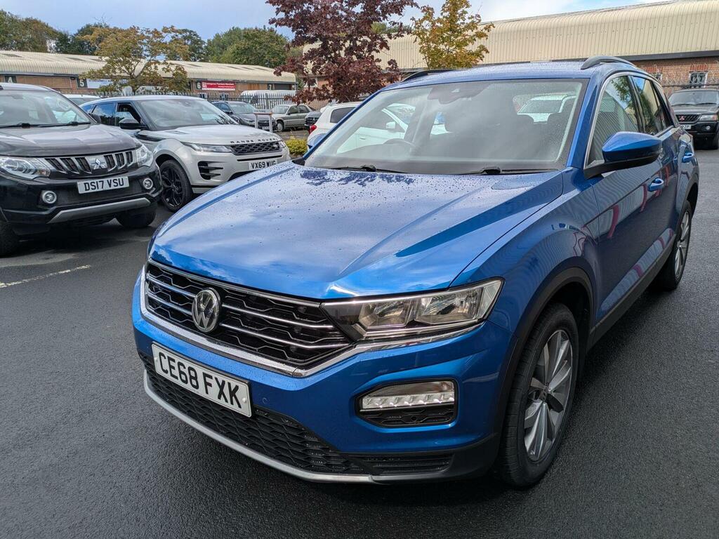 Volkswagen T-Roc 1.0 Tsi Se Euro 6 Ss L8HFJ Blue #3