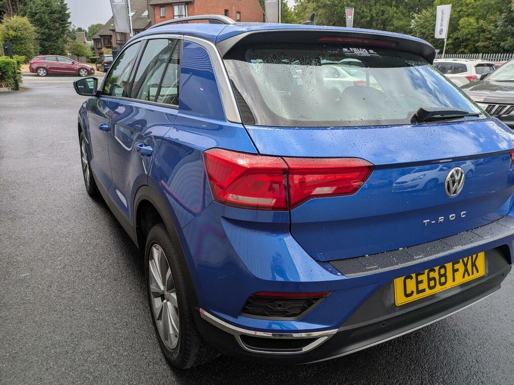 Volkswagen T-Roc 1.0 Tsi Se Euro 6 Ss L8HFJ Blue #4