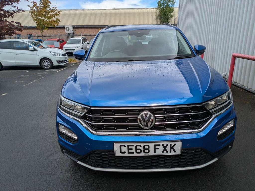 Volkswagen T-Roc 1.0 Tsi Se Euro 6 Ss L8HFJ Blue #2