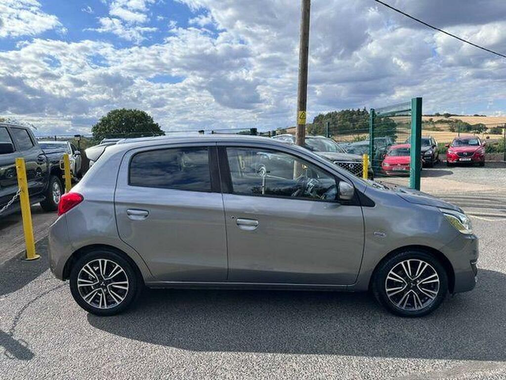 Mitsubishi Mirage 3 Blue #12