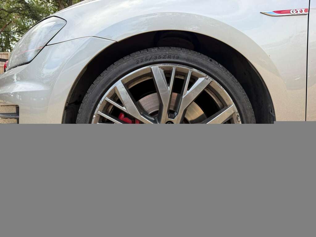 Volkswagen Golf 2.0 Tsi Bluemotion Tech Gti Performance Hatchback HY63YYD Silver #5