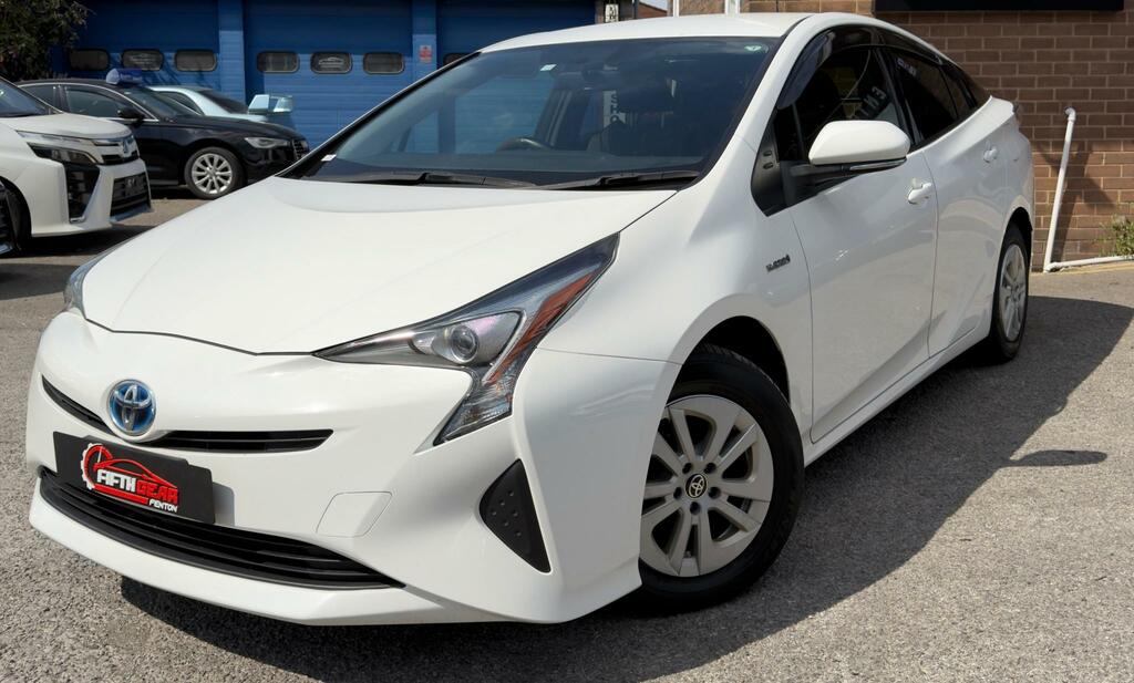 Toyota Prius 1.8 Vvt-h T4 Hatchback Hybrid Cvt Euro White
