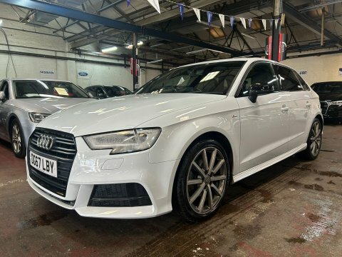 Audi A3 Tdi Black Edition DG67LBY White #3