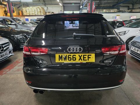 Audi A3 Tfsi Sport MW66XEF Black #5