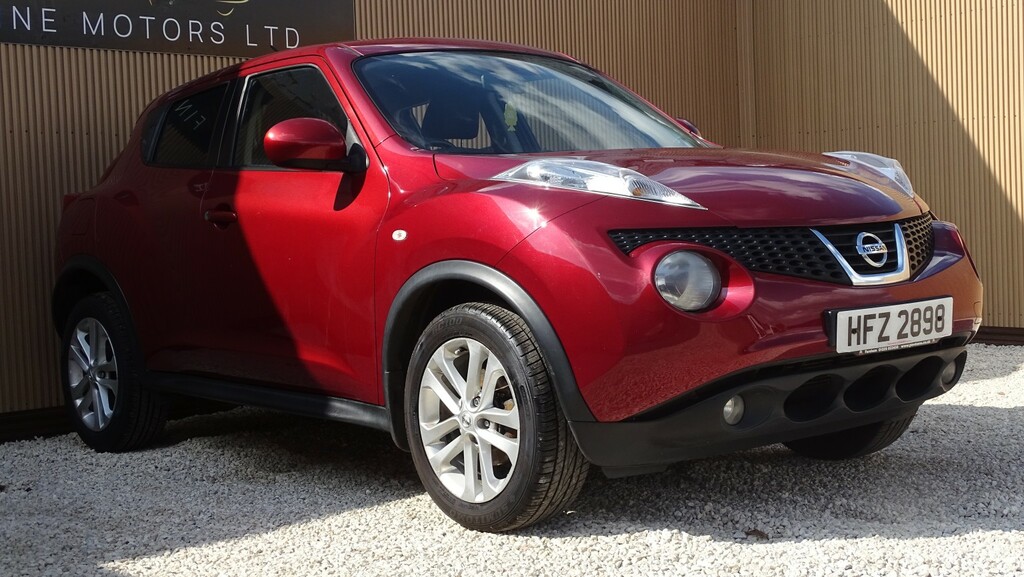 Nissan Juke Suv 1.6 Acenta 201112 HFZ2898 Red #4