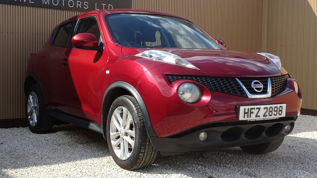 Nissan Juke Suv 1.6 Acenta 201112 HFZ2898 Red #3