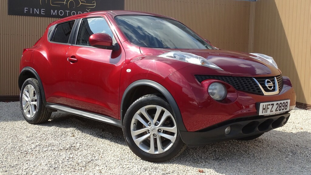 Nissan Juke Suv 1.6 Acenta 201112 HFZ2898 Red #2