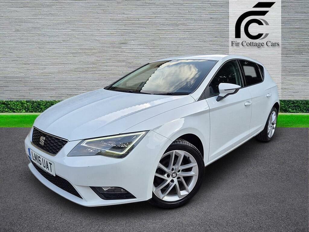Seat Leon Hatchback 1.6 Tdi Se Dsg Euro 6 Ss 201616 White