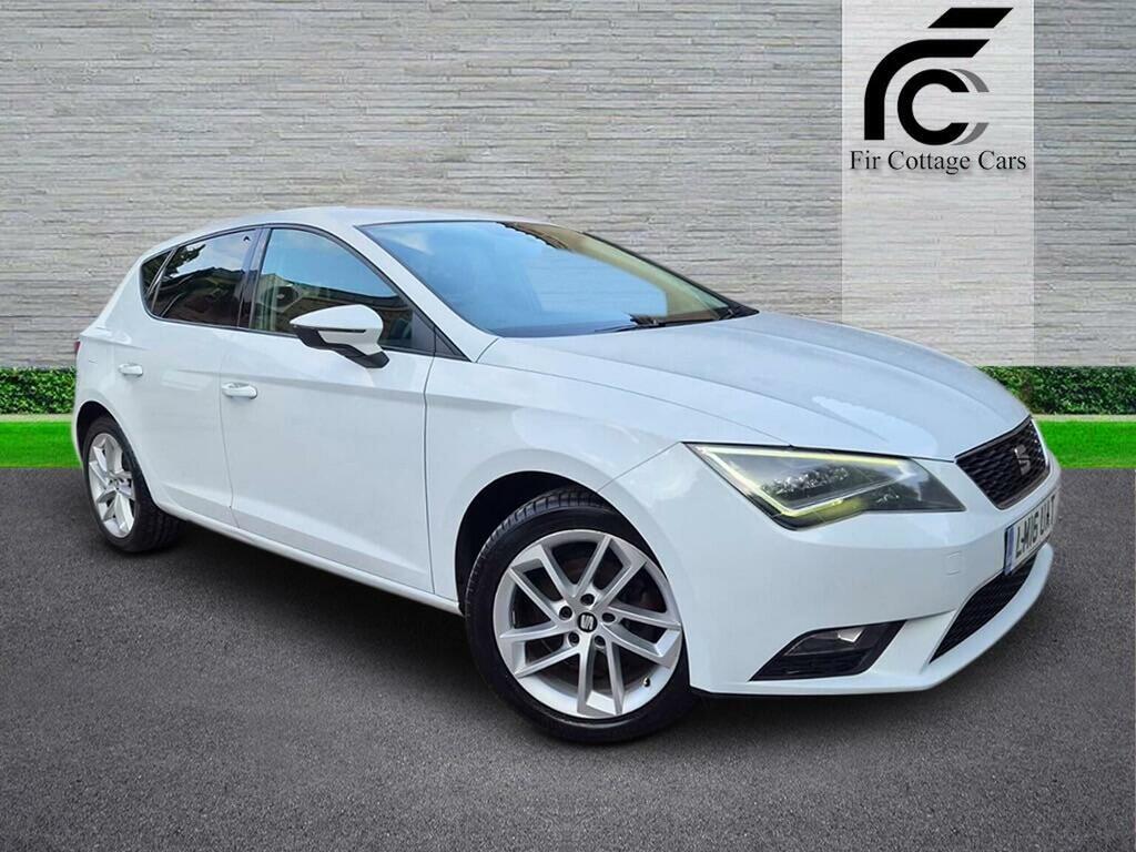 Seat Leon Hatchback 1.6 Tdi Se Dsg Euro 6 Ss 201616 White #3