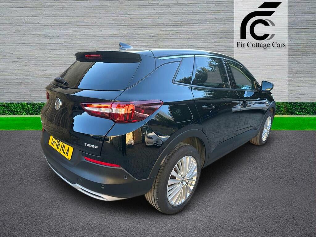 Vauxhall Grandland X 1.2 Turbo Sport Nav Euro 6 Ss Black #5