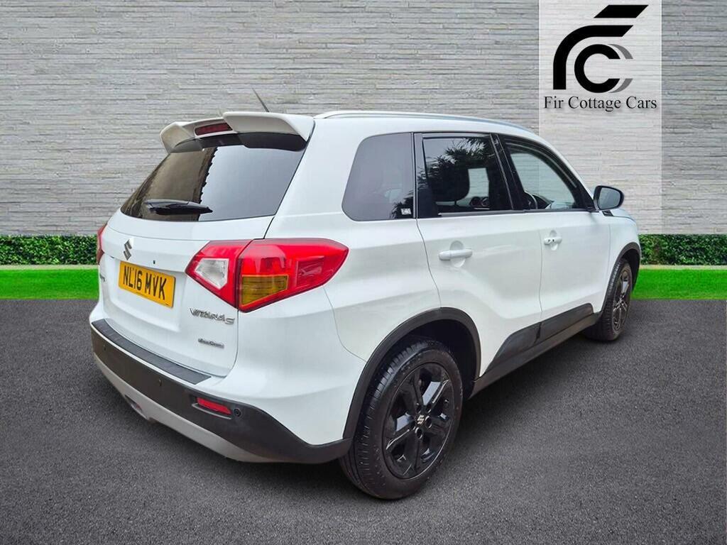 Suzuki Vitara 1.4 Boosterjet S Allgrip Euro 6 Ss White #5