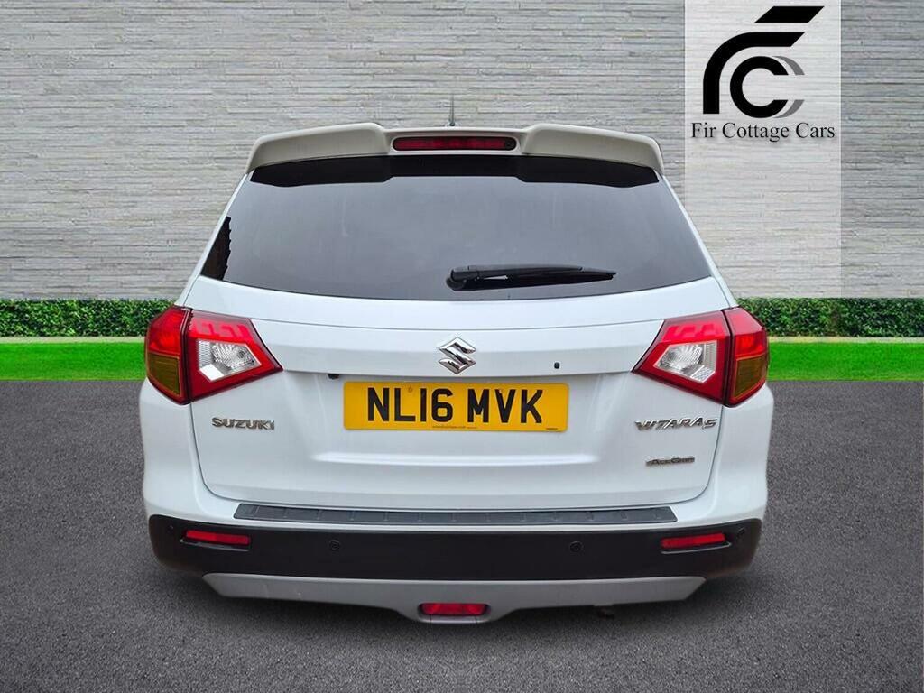 Suzuki Vitara 1.4 Boosterjet S Allgrip Euro 6 Ss White #4