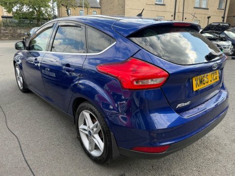 Ford Focus 2015 65 Zetec KM65JZD Blue #5
