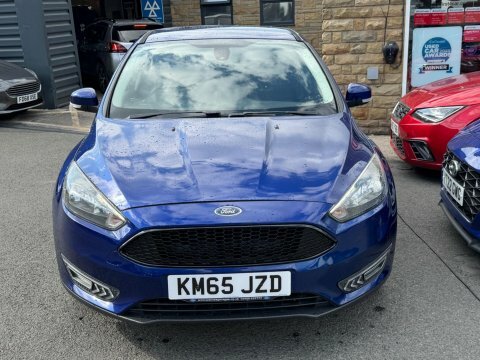 Ford Focus 2015 65 Zetec KM65JZD Blue #2