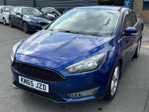 Ford Focus 2015 65 Zetec KM65JZD Blue #3