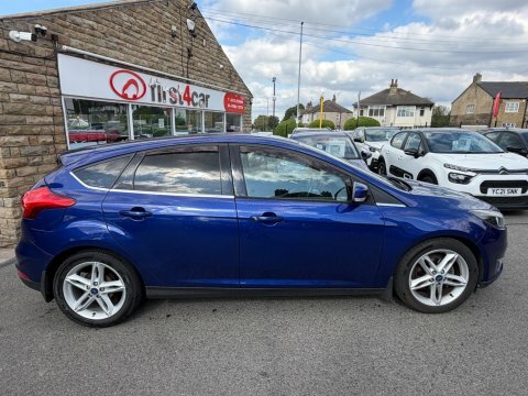 Ford Focus 2015 65 Zetec KM65JZD Blue #4