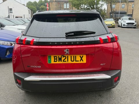 Peugeot e-2008 50 Kwh 2021 BW21ULX Red #6
