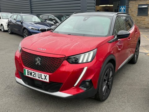 Peugeot e-2008 50 Kwh 2021 BW21ULX Red #3