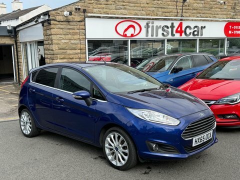Ford Fiesta 2015 65 Titanium Blue