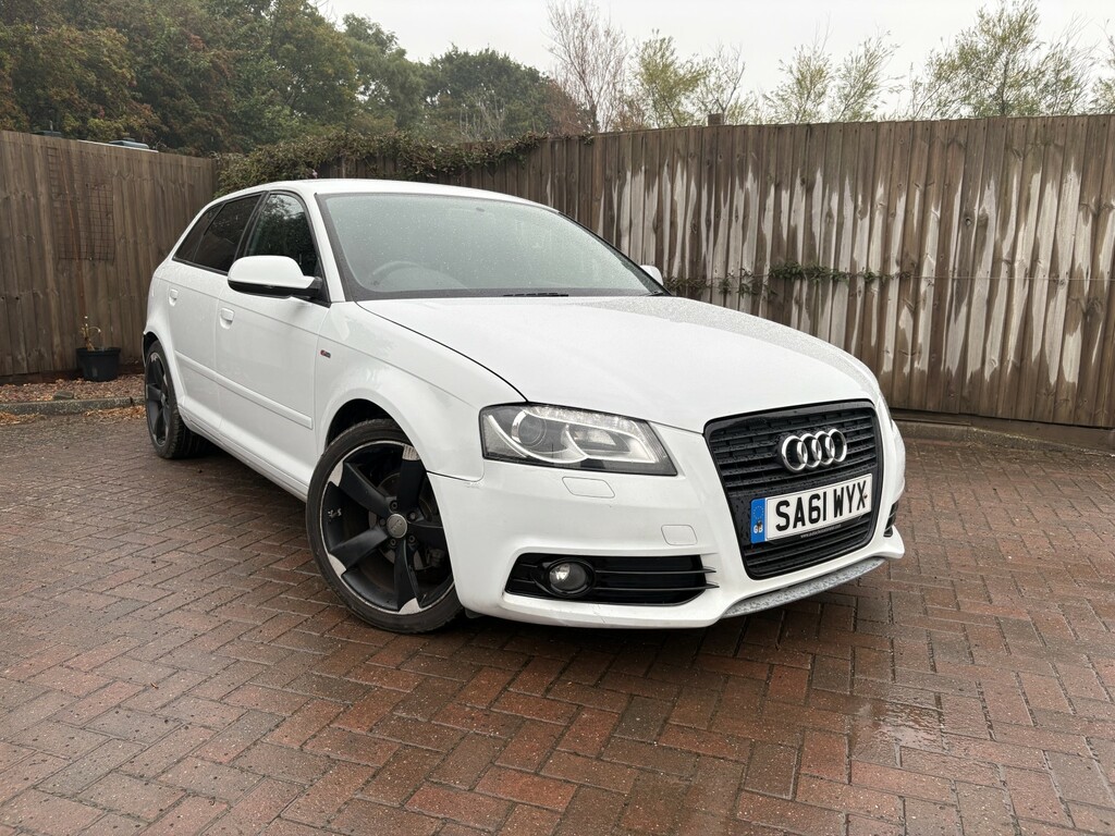 Audi A3 2.0 Tdi Black Edition 201161 SA61WYX White #3