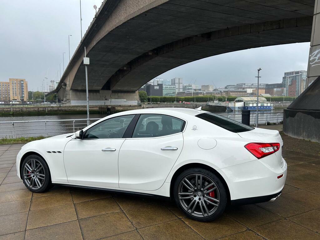 Maserati Ghibli 3.0D V6 Zf Euro 5 S S White #6