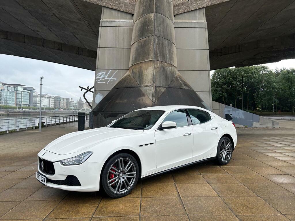 Maserati Ghibli 3.0D V6 Zf Euro 5 S S White #2