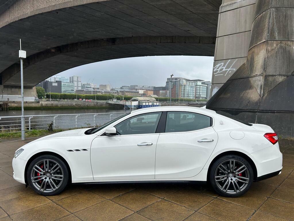 Maserati Ghibli 3.0D V6 Zf Euro 5 S S White #5