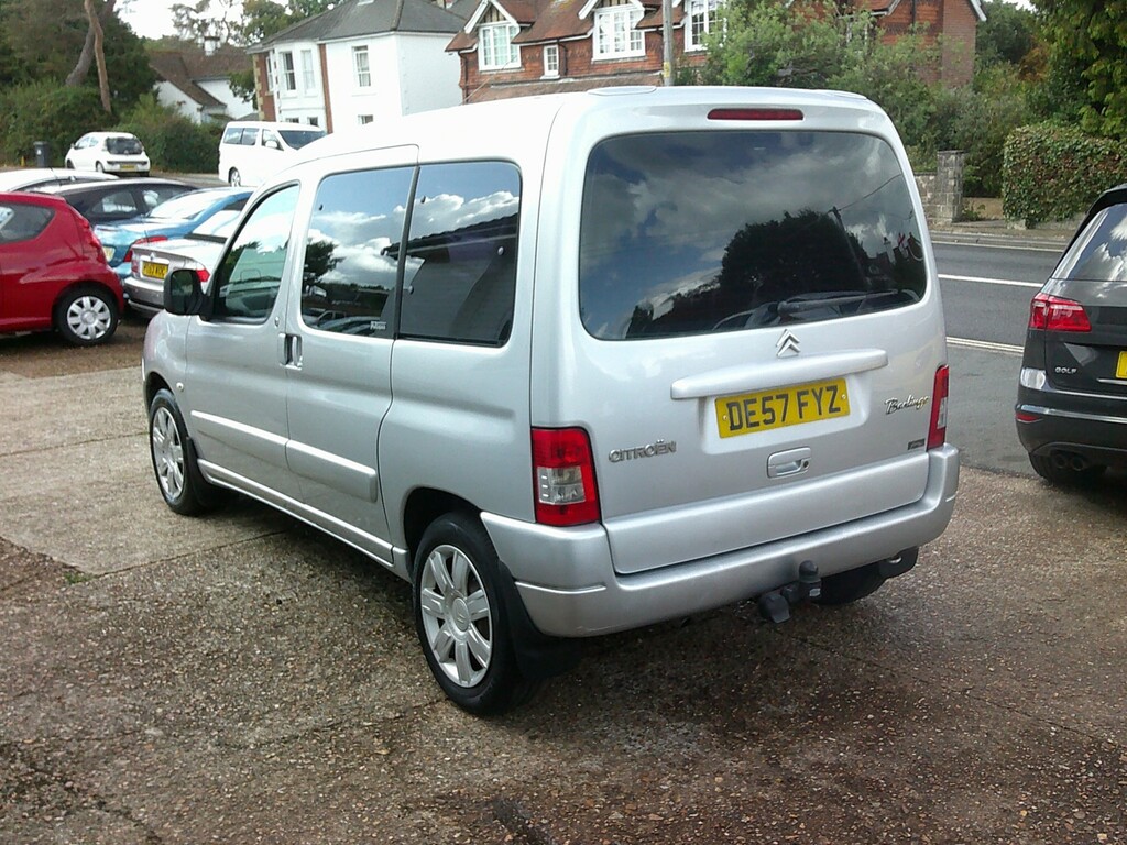Citroen Berlingo Mpv 1.6 Td Forte Multispace 2007 Silver #4