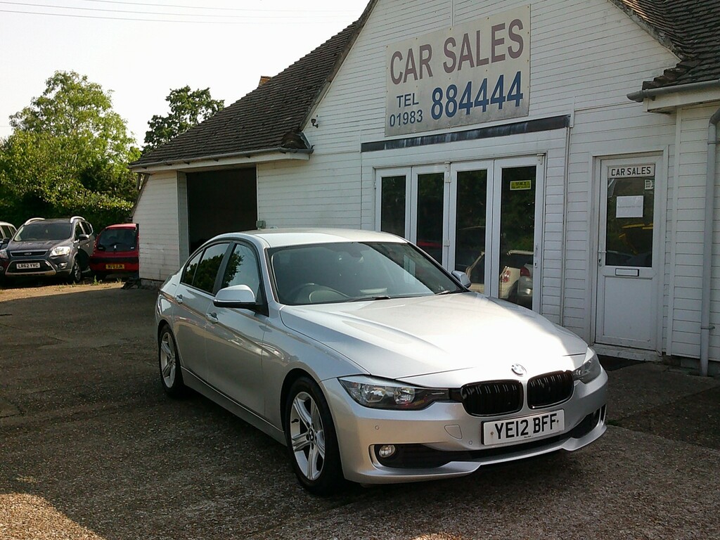 BMW 3 Series Saloon 2.0 320D Efficient Dynamics 2012 YE12BFF Silver