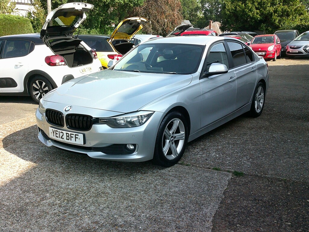 BMW 3 Series Saloon 2.0 320D Efficient Dynamics 2012 YE12BFF Silver #5
