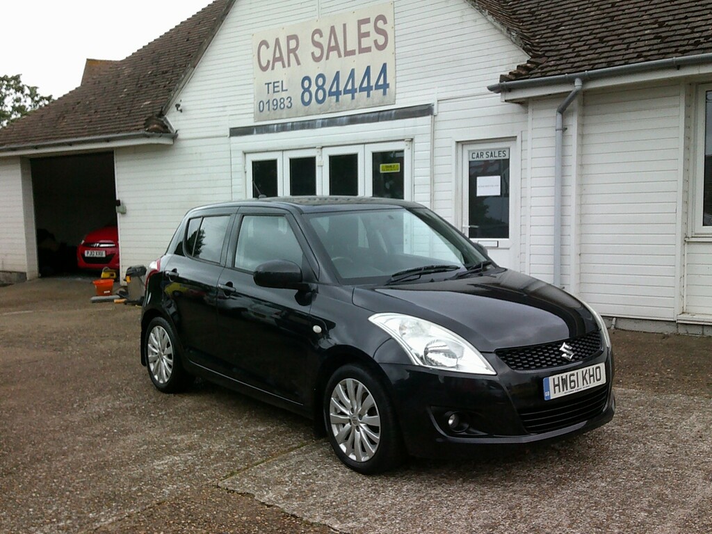 Suzuki Swift Hatchback 1.2 Sz4 2011 HW61KHO Black