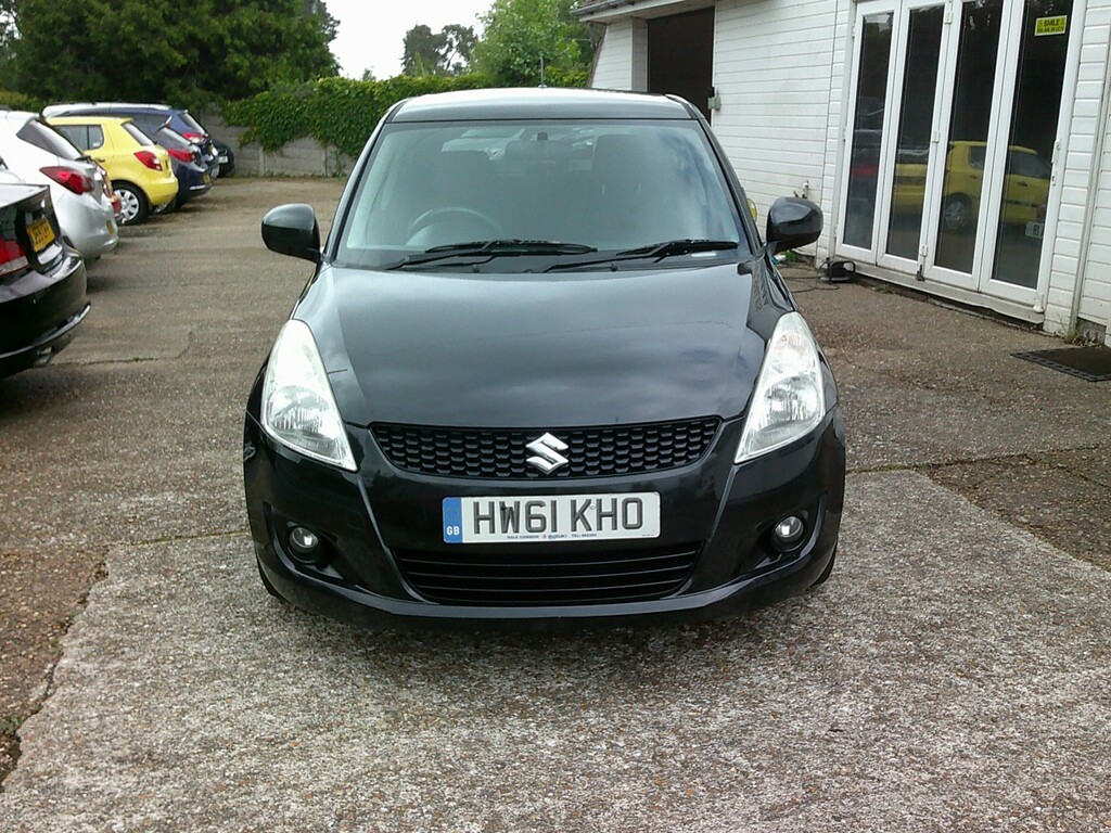 Suzuki Swift Hatchback 1.2 Sz4 2011 HW61KHO Black #6