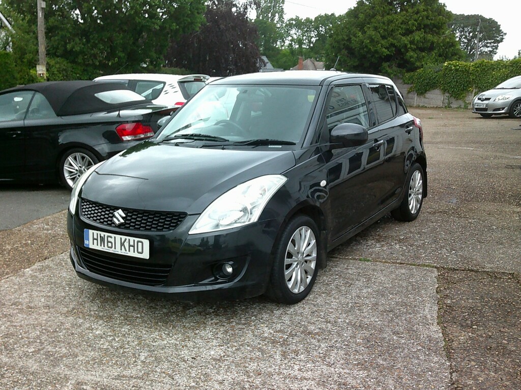 Suzuki Swift Hatchback 1.2 Sz4 2011 HW61KHO Black #5